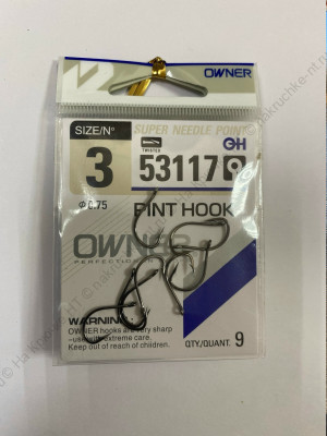 OWNER Крючок "PINT HOOK" №3/9шт (53117)