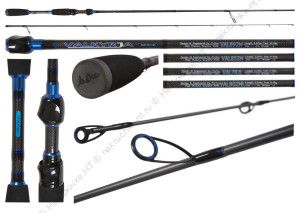 спиннинг Valkyrja 802ML 244cm, тест 6-18g, 6-12lb, fast, рукоять EVA, катушкодержатель Fuji, кольца