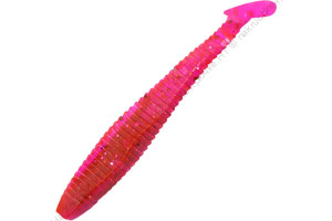 Виброхвост YAMAN PRO Flatter Shad, р.4 inch, цвет #21 - Magic Violet