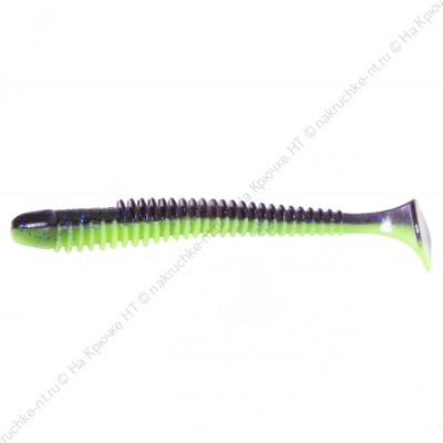 Силиконовая приманка Kaida Salmon 3.8 10cm 4g Blue
