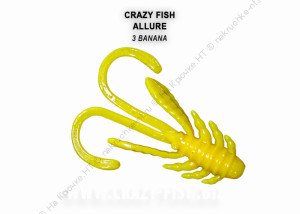 ALLURE 1,6" 23-40-3-6 Силиконовые приманки Crazy Fish