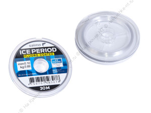 Леска моно. зим. Salmo ICE PERIOD FLUORO COATED 030/010