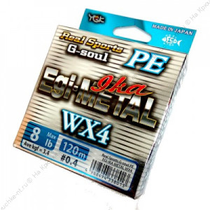 Шнур YGK G-Soul Egi Ika Metal wx4 120m 0.8 Шнур YGK G-Soul Egi Ika Metal wx4 120m 0.8