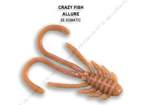 ALLURE 1,6  23-40-52-6 Силиконовые приманки Crazy Fish
