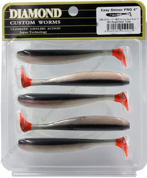 Мягкие приманки DIAMOND EASY SHINER PRO 2,0" (цвет #01) (уп*8шт)