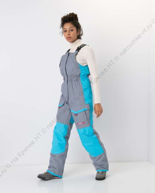 Костюм зимний Женский Siberia Lady ткань Breathable цвет Серый Голубой 8 Костюм зимний Женский Siberia Lady ткань Breathable цвет Серый Голубой 8