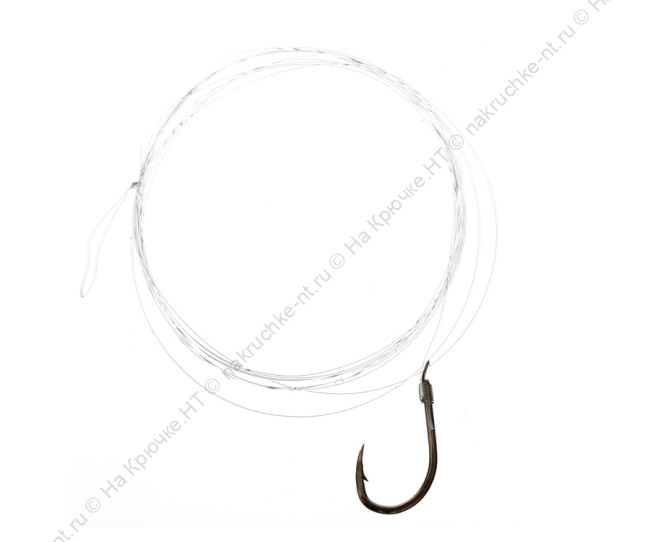 FLAGMAN Поводок готовый Sherman Pro Super Strong Ready Rigs №12 d0,148мм 80см 2