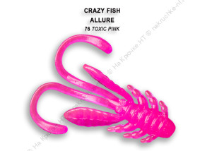 ALLURE 1,6" 23-40-76-6 Силиконовые приманки Crazy Fish