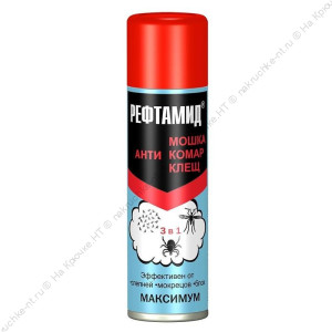 Репеллент "Рефтамид Максимум" 147 мл, 3 в 1 (5-03.09.122.01)/12/