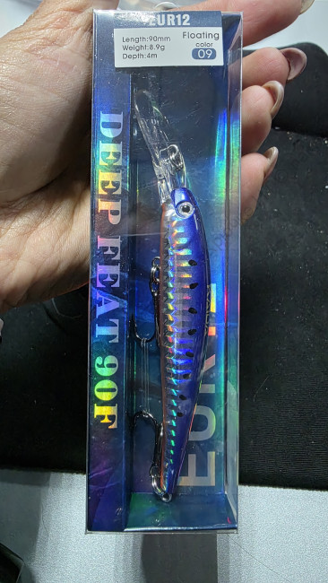 Воблер Kaida EUR12 90mm/8.9g/4.0m