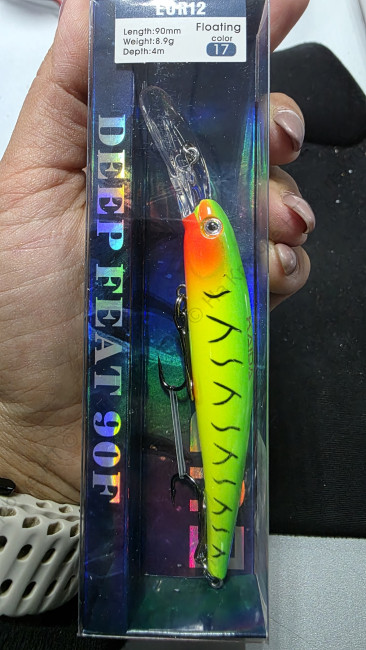 Воблер Kaida EUR12 90mm/8.9g/4.0m