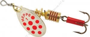 Блесна Mepps AGLIA PTS ROUGES AG №1