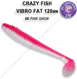 Vibro Fat 3.2" 73-80-9d-6 Силиконовые приманки Crazy Fish