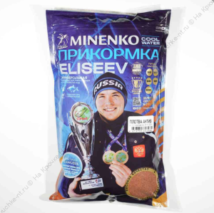 Прикормка MINENKO COOL WATER "Елисеев" зимняя, плотва актив, 1000 г Прикормка MINENKO COOL WATER "Елисеев" зимняя, плотва актив, 1000 г