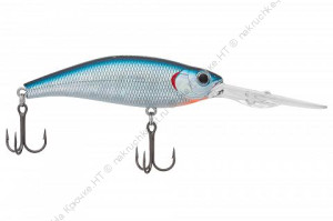 Воблер KYODA SHARP MINNOW-75F, длина 7.5 см, вес 12.0 гр, цвет P1576, заглубление 1.5-4 м.
