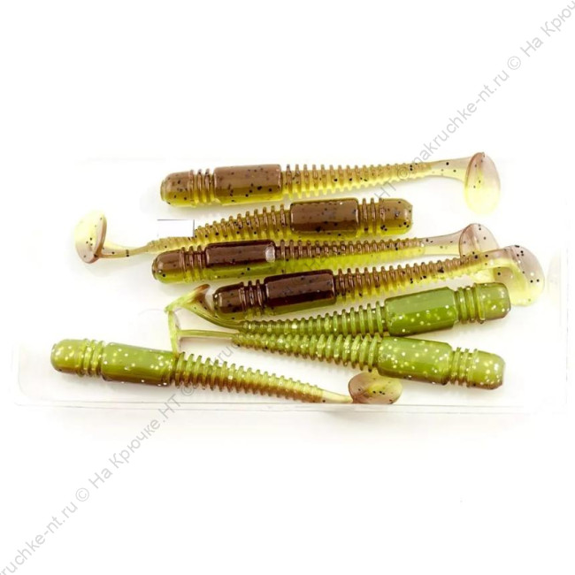 Виброхвост FISHER BAITS Tiga 74мм цвет 15 2