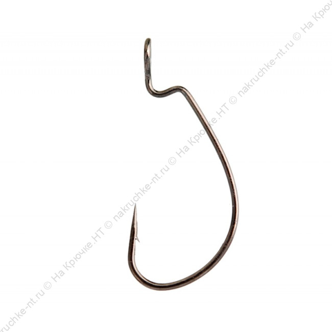 AZURA Крючок Kenshin Offset Hook №4 0 3шт