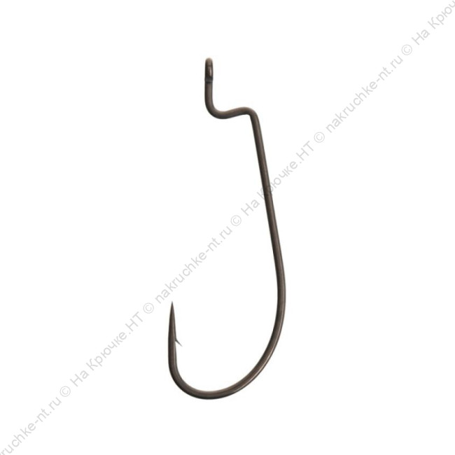 AZURA Крючок Slim Offset Worm Hook №3 0 5шт
