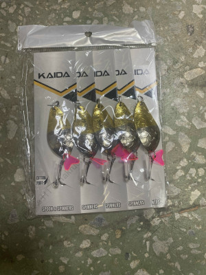 Блесна колеб.Kaida арт.1003 16 грамм, цвет 04 Блесна колеб.Kaida арт.1003 16 грамм, цвет 04