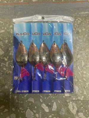 Блесна шумовая Kaida арт.2203 21 грамм, цвет 06 Блесна шумовая Kaida арт.2203 21 грамм, цвет 06