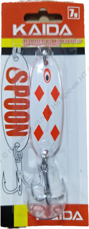 Блесна колеблющаяся KAIDA SPOON 7гр, col.013 (K402)
