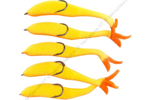 Поролоновая рыбка YAMAN Devious Minnow на двойнике, р. 135 мм, цвет 20 UV