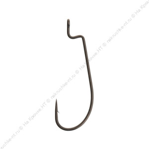 AZURA Крючок Slim Offset Worm Hook №5/0 4шт