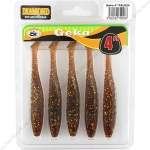 Силиконовые приманки DIAMOND Geko PAL#24 4" 5 шт