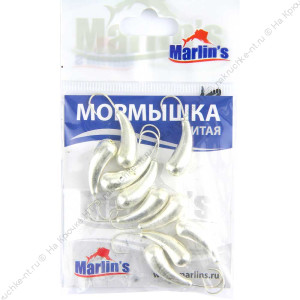 Мормышка литая Marlin`s Уралка №4 (4,26гр) кр.Crown арт.7002-402