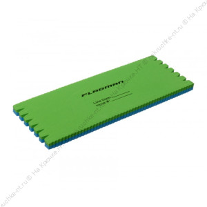 FLAGMAN Мотовило для поводков и оснасток Eva Rig blue-green 15х6х0,8см