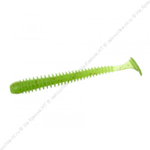 FLAGMAN Виброхвост Mystic Fish 3" #135 Green Apple 7,5см
