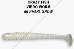 VIBRO WORM 3-50-66-6 Силиконовые приманки Crazy Fish