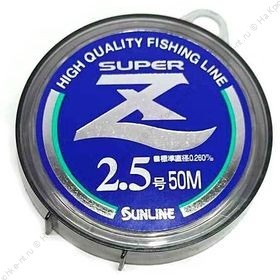 Леска Sunline SUPER Z #1.2/0.185mm 2.77kg 50m Clear