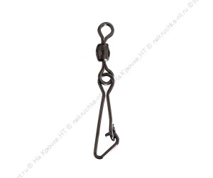 FLAGMAN Застежка фидерная с вертлюгом Link Swivels размер M 10шт