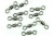 Вертлюг Namazu ROLLING RIBBED SWIVEL, латунь, цв. BN, р. 6, test-19 кг (уп.10 шт) 1