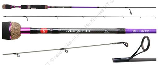 спиннинг Margarita II 180ULS 180cm, тест 0.5-5g, solid tip, fast, EVA, Fuj, микротвич, микроблесны, спиннинг Margarita II 180ULS 180cm, тест 0.5-5g, solid tip, fast, EVA, Fuj, микротвич, микроблесны,