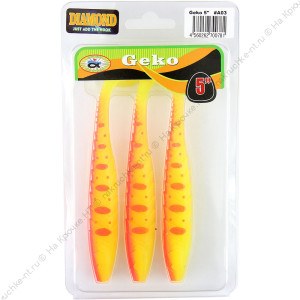 Силиконовые приманки DIAMOND Geko #A03 5" 3 шт