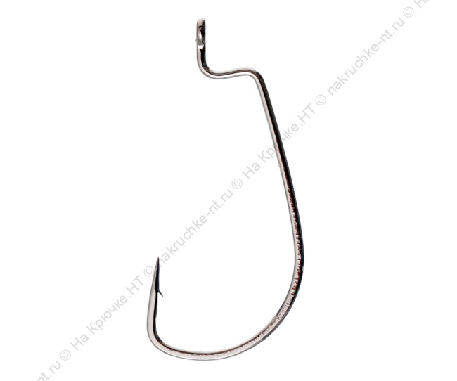 AZURA Крючок Long Offset Worm Hook №1 6шт 1