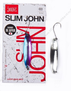 Блесна колеб. Lucky John SLIM JOHN длин.37мм/02.5г 033
