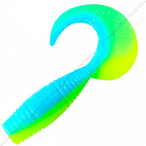 Твистер YAMAN PRO Spry Tail, р.1,5 inch, цвет #18 - Ice Chartreuse