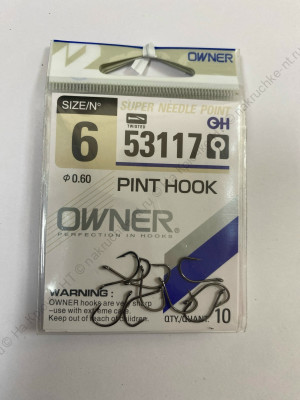 OWNER Крючок "PINT HOOK" №6/10шт (53117)