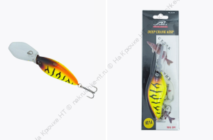 Воблер Columbia Deep Crank 65 SP Length:6.5см.,Weight:18гр.,Depth:2.0-3.0м.