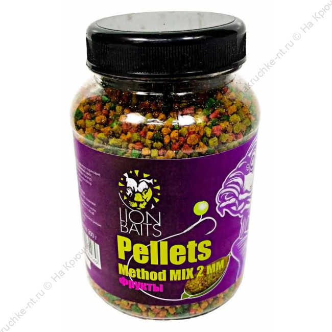Пеллетс методный Method Mix pellets Фрукты 2мм - 300гр (банка) Пеллетс методный Method Mix pellets Фрукты 2мм - 300гр (банка)