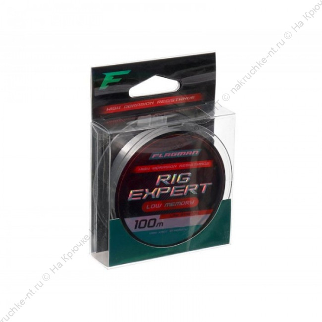 FLAGMAN Леска Rig Expert Line 100м 0,12мм 2