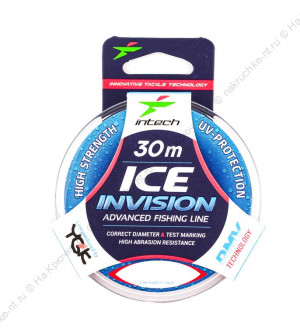 Леска Intech Invision Ice Line 0.20mm 3.35kg 50m