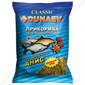 Прикормка "DUNAEV КЛАССИКА" 0,9кг Анис