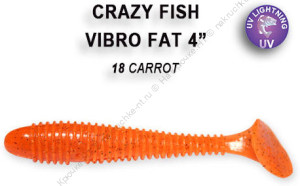 Vibro fat 2.7" 1-71-18-6  Силиконовые приманки Crazy Fish