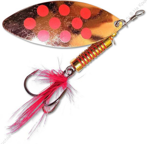 Блесна Lucky John Spin-X Long №3 (6 г) CR
