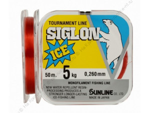 Леска Sunline SIGLON ICE 0,260mm/5kg 50m Red