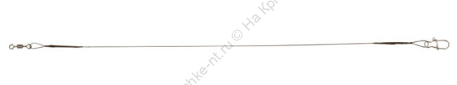 FLAGMAN Поводок Titanium Mono 12кг 20см FLAGMAN Поводок Titanium Mono 12кг 20см